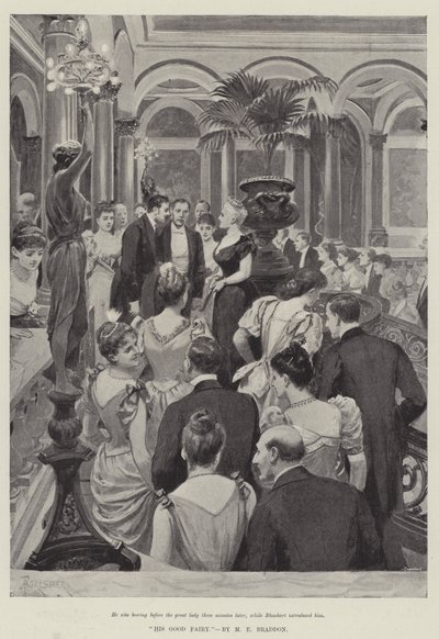His Good Fairy, by Mary Elizabeth Braddon by Amedee Forestier