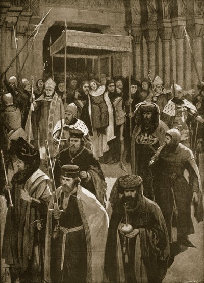 The Recess After the Coronation of Richard II, Vigil of St. Kenelm, July 16th, 1377, from 