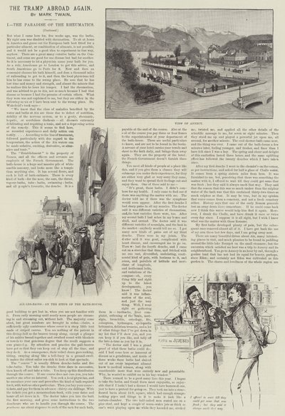 The Tramp Abroad Again, by Mark Twain by Amedee Forestier