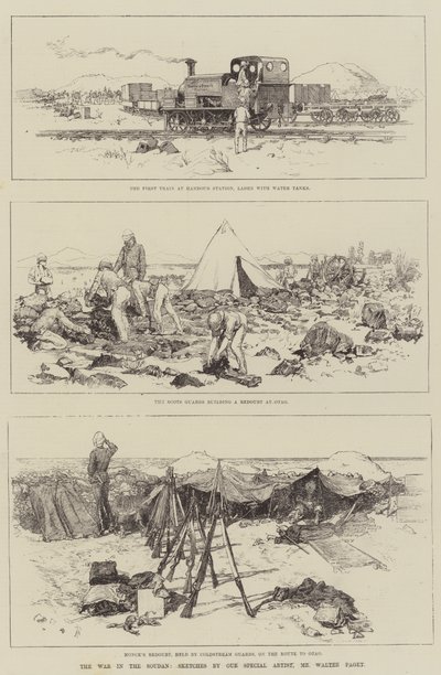 The War in the Soudan by Amedee Forestier