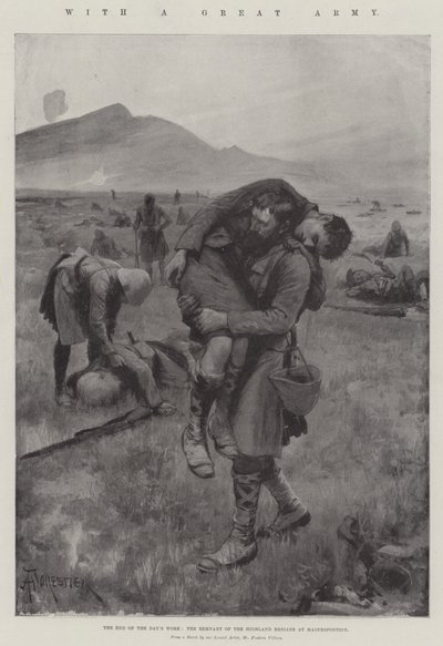 With a Great Army by Amedee Forestier