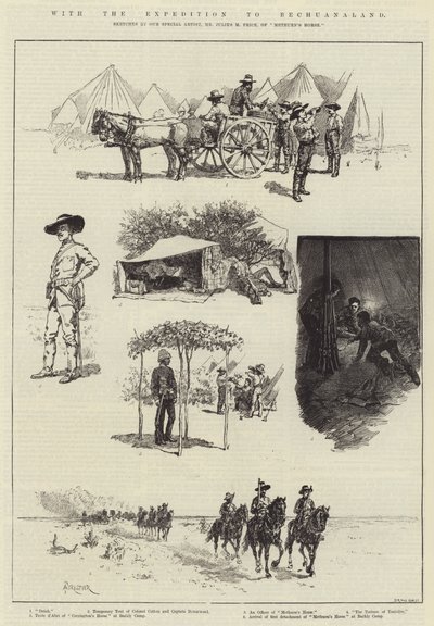 With the Expedition to Bechuanaland by Amedee Forestier