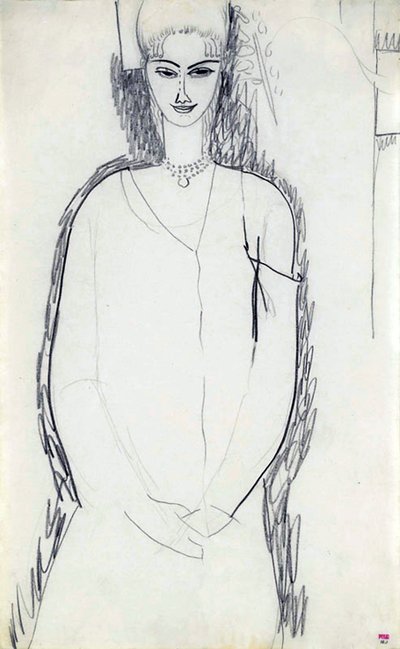 Anna Akhmatova by Amedeo Modigliani