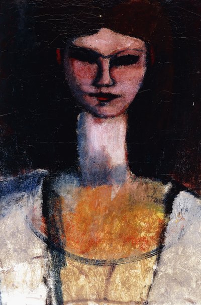 Bust of a Young Woman by Amedeo Modigliani