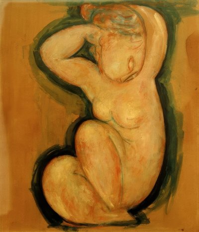 Caryatid by Amedeo Modigliani