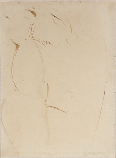 Cariatide by Amedeo Modigliani
