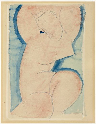 Caryatid by Amedeo Modigliani