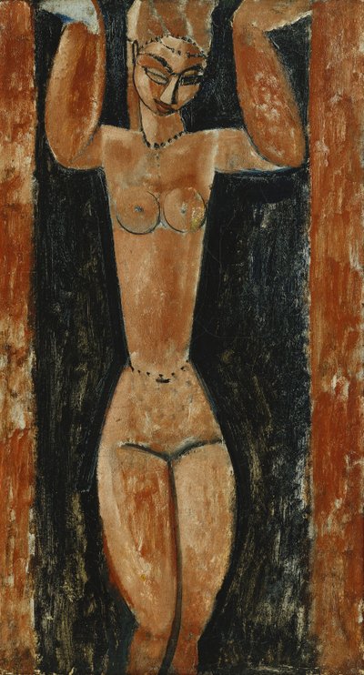 Caryatid, c.1911-1913 by Amedeo Modigliani