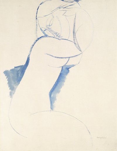 Caryatid by Amedeo Modigliani
