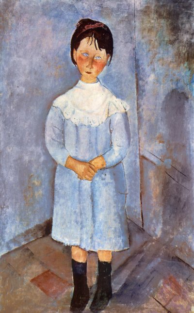 Girl in Blue by Amedeo Modigliani