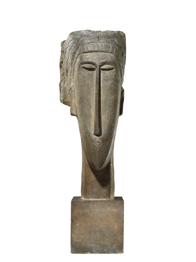 Head, c.1910-12 by Amedeo Modigliani