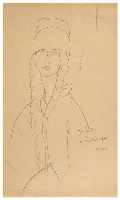 Jeanne Hébuterne by Amedeo Modigliani