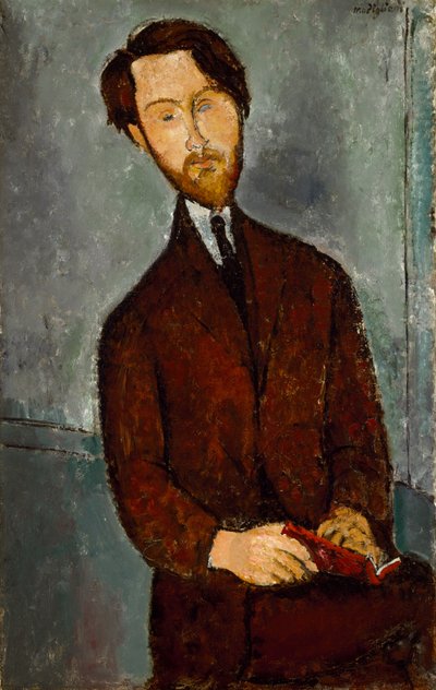 Leopold Zborowski, c.1916 by Amedeo Modigliani