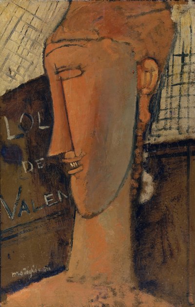 Lola de Valence, 1915 by Amedeo Modigliani