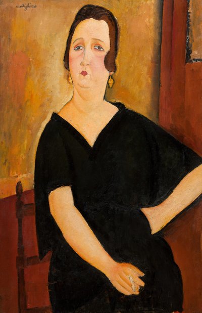 Madame Amédée (Woman with Cigarette) by Amedeo Modigliani