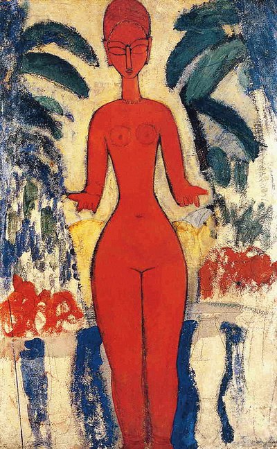 Nude Standing by Amedeo Modigliani