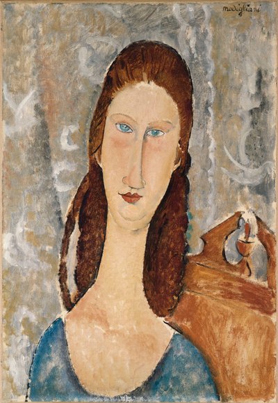 Portrait of Jeanne Hebuterne by Amedeo Modigliani