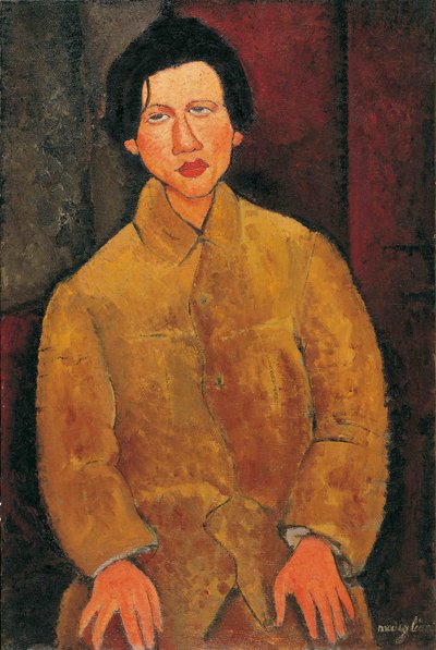 Portrait of Chaïm Soutine by Amedeo Modigliani