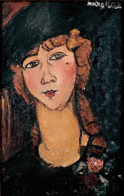 Portrait of Lolotte by Amedeo Modigliani