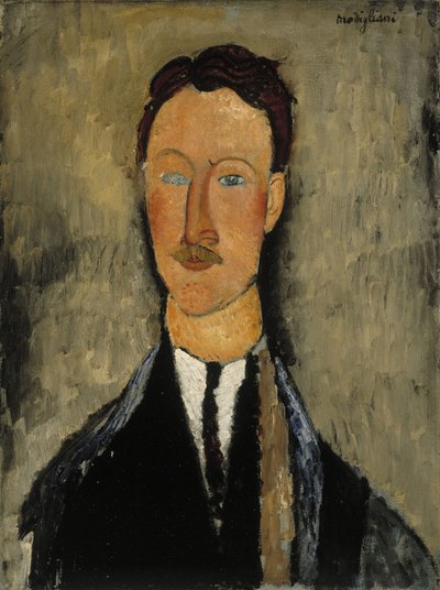 Portrait of Léopold Survage 1879-1968 by Amedeo Modigliani