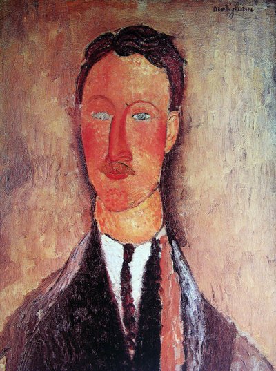 Portrait of Léopold Survage by Amedeo Modigliani