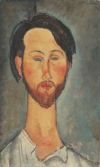 Portrait of Léopold Zborowski 1889-1932, 1918 by Amedeo Modigliani