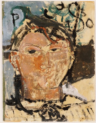 Portrait of Picasso by Amedeo Modigliani