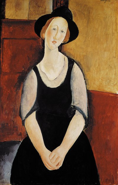 Portrait of Thora Klinckowstrom by Amedeo Modigliani