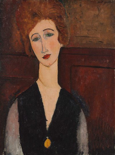 Portrait of a Woman by Amedeo Modigliani