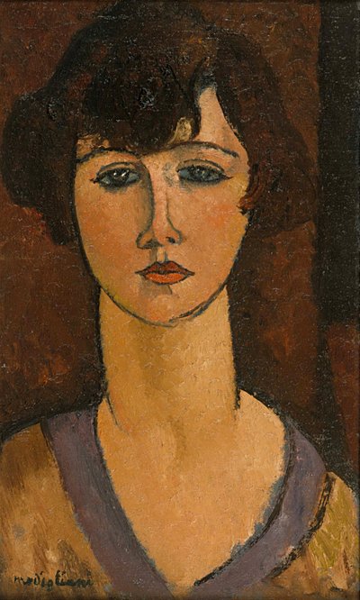 Portrait of Élisabeth Fuss-Amoré by Amedeo Modigliani