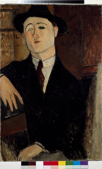 Portrait of the French Psychologist Paul Guillaume by Amedeo Modigliani