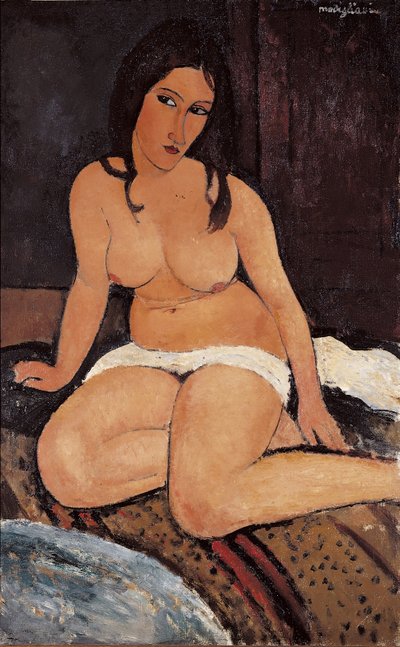 Seated Nude, 1917 by Amedeo Modigliani