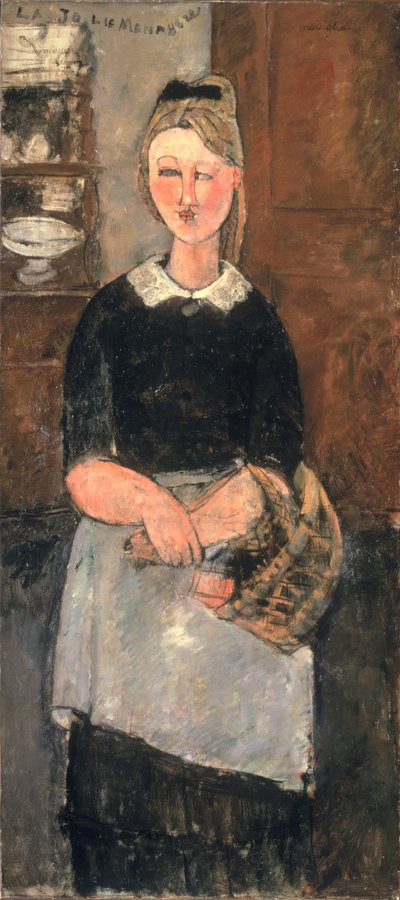 The Pretty Housewife by Amedeo Modigliani