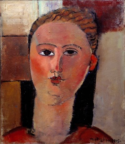 The Redhead Girl by Amedeo Modigliani