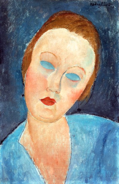 Wife of the Painter Survage by Amedeo Modigliani