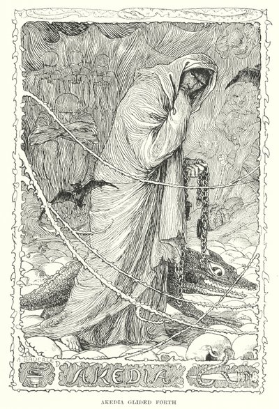 Akedia Glided Forth by Amelia M. (attr.to) Bowerley or Bauerle
