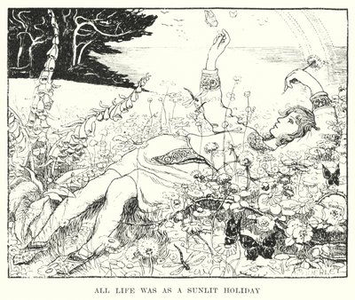 All life was as a sunlit holiday by Amelia M. (attr.to) Bowerley or Bauerle