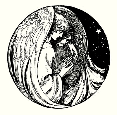 Title-page illustration for Allegories by Frederic W Farrar by Amelia M. (attr.to) Bowerley or Bauerle