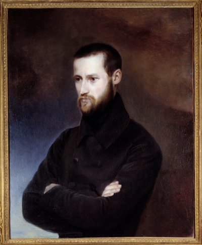 Portrait of Louis Auguste Blanqui (1805-1881), Politician by Amélie Suzanne Serre