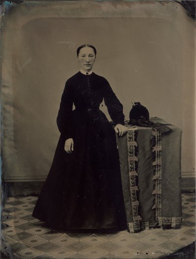 Portrait of a Civil War Widow by American 19th Century