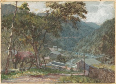 Entrance to Kauterskill Clove, Catskill Mountains by American 19th Century after John Frederick Kensett