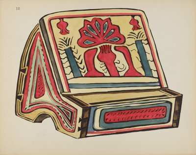 Plate 18: Reading Stand, Llano: From Portfolio 
