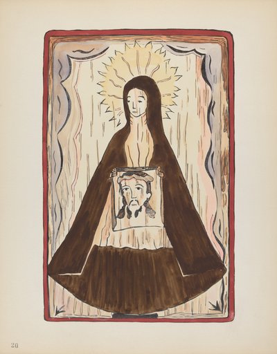 Plate 20: Saint Veronica: From Portfolio 