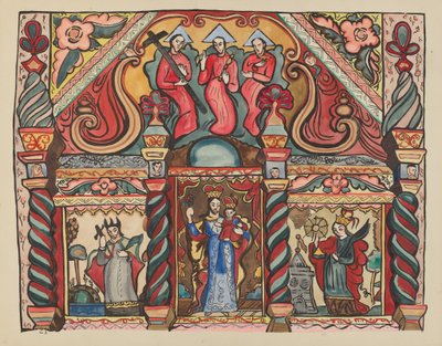 Plate 21: Main Altarpiece: From Portfolio 