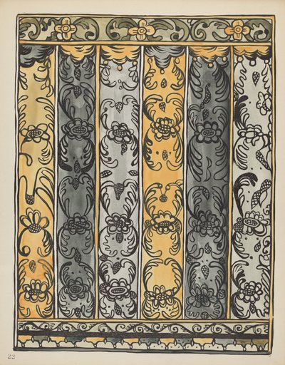 Plate 22: Wall Decoration, Laguna: From Portfolio 
