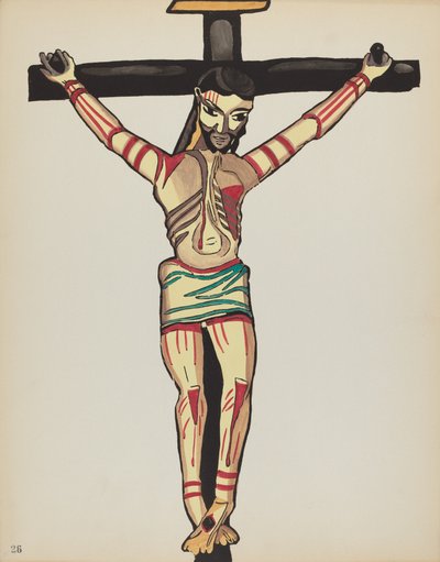 Christ Crucified, Taos: From Portfolio 