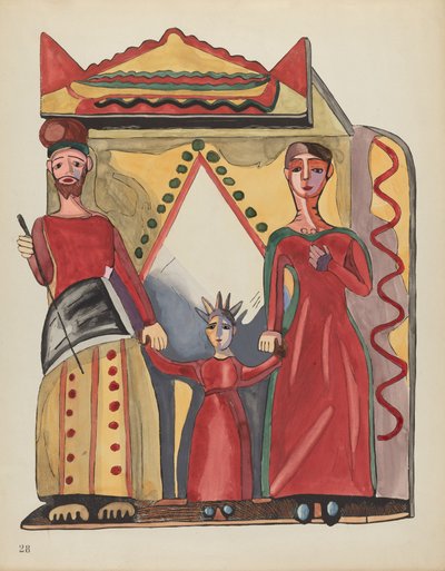 Plate 28: The Holy Family: From Portfolio 