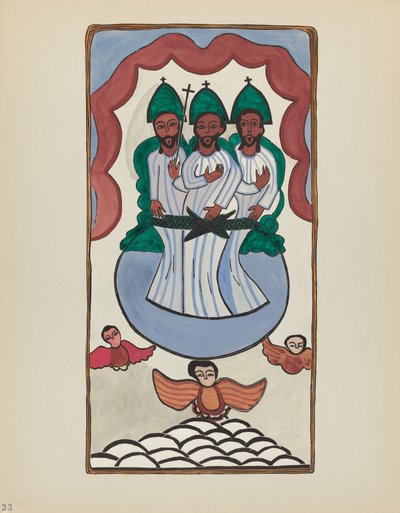 Plate 33: The Holy Trinity: From Portfolio 