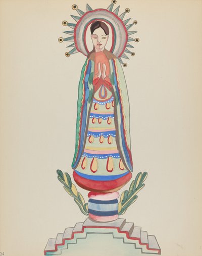 Our Lady of Light (Plate 34) by American 20th Century