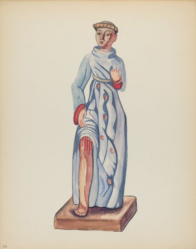 Saint Roch (Plate 36) from Portfolio 